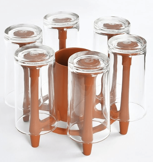 Anjali Deluxe Glass & Spoon Organiser - Image 2